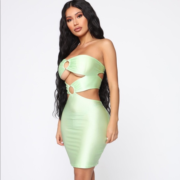 SOLD ❌Hot Miami Fashion Nova Dress - Picture 3 of 8